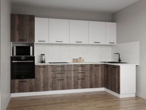 Кухонный гарнитур Старое Дерево 3200*1400 (Стол. 38мм) в Миассе - miass.ok-mebel.com | фото
