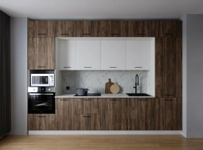 Кухонный гарнитур Старое Дерево 3400 (Стол. 38мм) в Миассе - miass.ok-mebel.com | фото