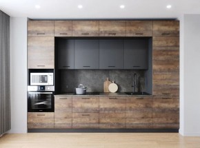 Кухонный гарнитур Трансильвания 3400 (Стол. 38мм) в Миассе - miass.ok-mebel.com | фото