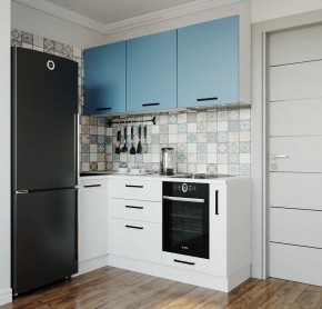 Кухонный гарнитур угловой Капри 1000*1800 (Стол. 26мм) в Миассе - miass.ok-mebel.com | фото