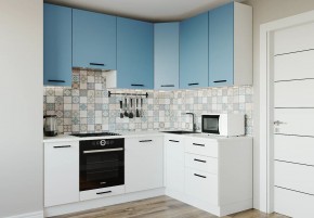 Кухонный гарнитур угловой Капри 2200х1600 h950 (Стол. 26мм) в Миассе - miass.ok-mebel.com | фото