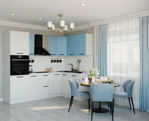 Кухонный гарнитур угловой Капри 2400х1600 (Стол. 26мм) в Миассе - miass.ok-mebel.com | фото