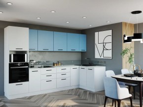 Кухонный гарнитур угловой Капри 3200х1400 (Стол. 26мм) в Миассе - miass.ok-mebel.com | фото