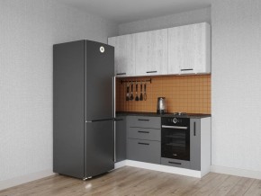 Кухонный гарнитур угловой Санторини 1000*1800 (Стол. 38мм) в Миассе - miass.ok-mebel.com | фото