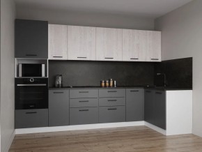 Кухонный гарнитур угловой Санторини 3200*1400 (Стол. 26мм) в Миассе - miass.ok-mebel.com | фото
