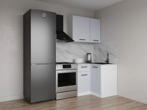 Кухонный гарнитур угловой Смоки 1000*1000 (Стол. 38 мм) в Миассе - miass.ok-mebel.com | фото