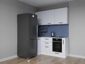 Кухонный гарнитур угловой Смоки 1000*1800 (Стол. 38 мм) в Миассе - miass.ok-mebel.com | фото