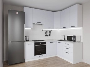 Кухонный гарнитур угловой Смоки 2200*1600 h950 (Стол. 38мм) в Миассе - miass.ok-mebel.com | фото
