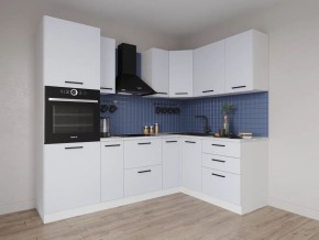 Кухонный гарнитур угловой Смоки 2400*1600 (Стол. 38мм) в Миассе - miass.ok-mebel.com | фото