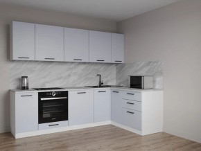 Кухонный гарнитур угловой Смоки 2600*1600 (Стол. 38 мм) в Миассе - miass.ok-mebel.com | фото