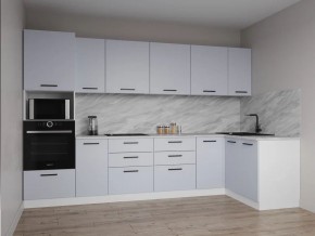 Кухонный гарнитур угловой Смоки 3200*1400 (Стол. 26мм) в Миассе - miass.ok-mebel.com | фото