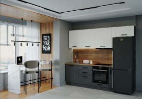 Кухонный гарнитур Вегас 2550 (Стол. 26мм) в Миассе - miass.ok-mebel.com | фото