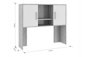 ЛАЙТ К4 Компьютерный стол в Миассе - miass.ok-mebel.com | фото 4