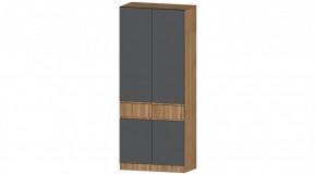 ЛЕНОРА Шкаф 2х створчатый (графит) в Миассе - miass.ok-mebel.com | фото