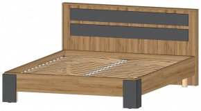 ЛЕНОРА Спальный гарнитур (модульный) графит в Миассе - miass.ok-mebel.com | фото 4