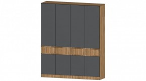 ЛЕНОРА Спальный гарнитур (модульный) графит в Миассе - miass.ok-mebel.com | фото 8