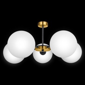 Люстра на штанге 33 идеи S32WH CHN800S.05.17BL.PA-S32WH в Миассе - miass.ok-mebel.com | фото 2
