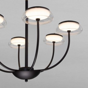 Люстра на штанге Eurosvet Fungo 50388 LED черный в Миассе - miass.ok-mebel.com | фото 5