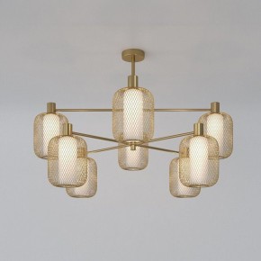 Люстра на штанге Eurosvet Voile 30192/8 золото в Миассе - miass.ok-mebel.com | фото 2