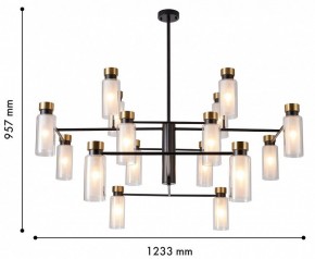 Люстра на штанге Favourite Slank 4482-16P в Миассе - miass.ok-mebel.com | фото 3