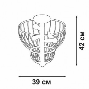 Люстра на штанге Vitaluce V3061 V3061-8/3PL в Миассе - miass.ok-mebel.com | фото 2