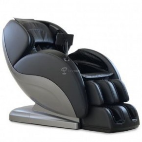 Массажное кресло PS6500 черно-серебряное в Миассе - miass.ok-mebel.com | фото