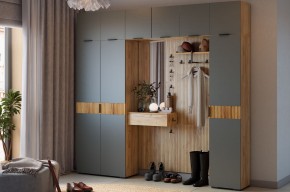 МЕБЕЛЬСОН К12 Прихожая (графит) в Миассе - miass.ok-mebel.com | фото