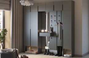 МЕБЕЛЬСОН К32 Прихожая (графит) в Миассе - miass.ok-mebel.com | фото