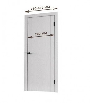 Межкомнатная дверь Bolivar Роялвуд белый (комплект) 700 в Миассе - miass.ok-mebel.com | фото