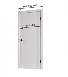 Межкомнатная дверь Bolivar Роялвуд белый (комплект) 800 в Миассе - miass.ok-mebel.com | фото