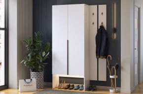 МЕРСИ Прихожая (модульная) белое дерево в Миассе - miass.ok-mebel.com | фото