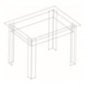 МИНИМЕГА Стол обеденный (айрон рок) в Миассе - miass.ok-mebel.com | фото 2