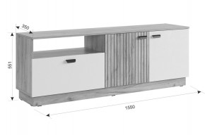 МОДИ К1 Гостиная (белое дерево) в Миассе - miass.ok-mebel.com | фото 4
