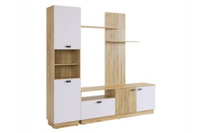 МОДИ К1 Гостиная (белое дерево) в Миассе - miass.ok-mebel.com | фото 6