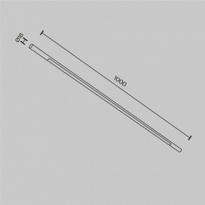 Модульный светильник Maytoni Basis C100CL-L1000-24W3-6K-BS в Миассе - miass.ok-mebel.com | фото 6