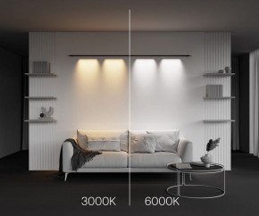 Модульный светильник Maytoni Points C101CL-L1000-24W3-6K-B в Миассе - miass.ok-mebel.com | фото 4