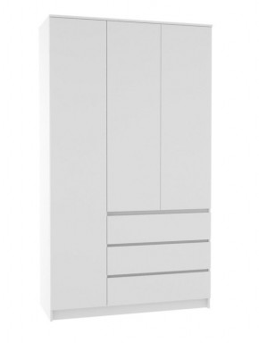 МОРИ МШ 1200.1 Шкаф (белый) в Миассе - miass.ok-mebel.com | фото 2