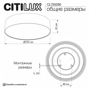 Накладной светильник Citilux BART CL755290 в Миассе - miass.ok-mebel.com | фото 7