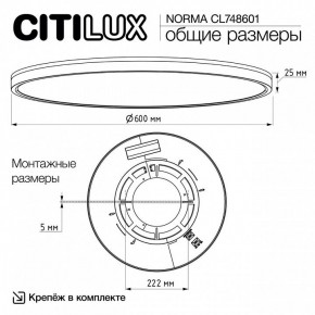 Накладной светильник Citilux Norma CL748601 в Миассе - miass.ok-mebel.com | фото 11