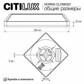 Накладной светильник Citilux Norma CL748K301 в Миассе - miass.ok-mebel.com | фото 11