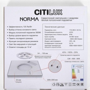 Накладной светильник Citilux Norma CL748K301 в Миассе - miass.ok-mebel.com | фото 8