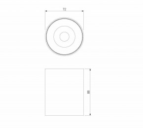 Накладной светильник Elektrostandard Primo 25116/LED в Миассе - miass.ok-mebel.com | фото 3
