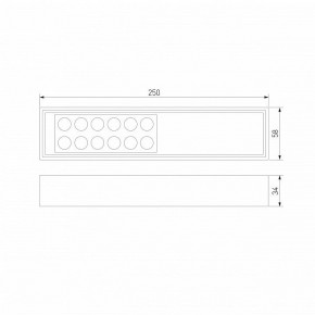 Накладной светильник Elektrostandard Tend a068850 в Миассе - miass.ok-mebel.com | фото 3