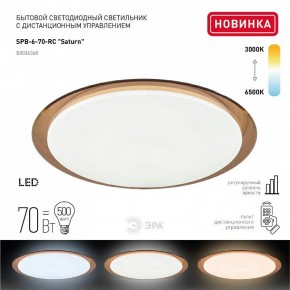 Накладной светильник Эра Классик SPB-6-70-RC Saturn (B) в Миассе - miass.ok-mebel.com | фото 2