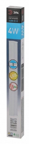 Накладной светильник Эра  LLED-01-04W-4000-E в Миассе - miass.ok-mebel.com | фото 6