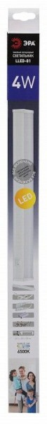 Накладной светильник Эра  LLED-01-04W-6500-W в Миассе - miass.ok-mebel.com | фото 4