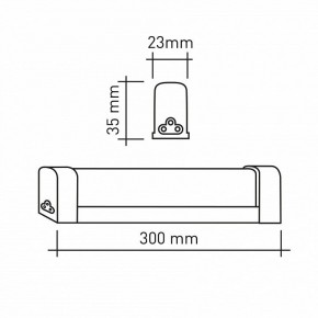 Накладной светильник Эра  LLED-04-0-40K-004 в Миассе - miass.ok-mebel.com | фото 6