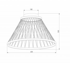 Накладной светильник Eurosvet Cesta 40019/1 LED коричневый в Миассе - miass.ok-mebel.com | фото 4