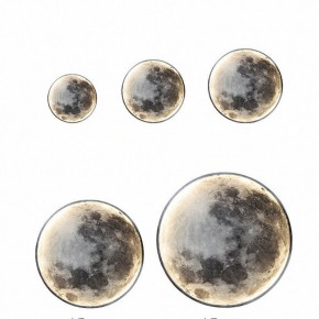 Накладной светильник Imperiumloft COSMOS Мун D90 cosmos-moon01 в Миассе - miass.ok-mebel.com | фото 2