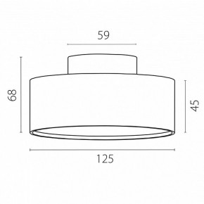 Накладной светильник Lightstar Acuto 215947 в Миассе - miass.ok-mebel.com | фото 3